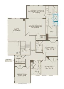 Second Floor Layout