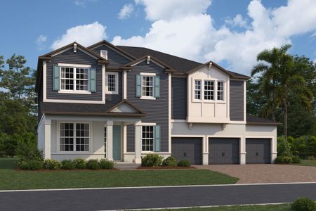 New construction Single-Family house Orlando, FL 32820 plan Lake Star - image