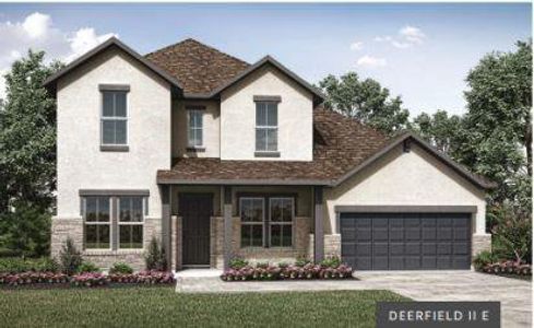 New construction Single-Family house 128 Silverwood Trl, Georgetown, TX 78628 Deerfield II- photo 0