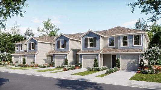 New construction Townhouse house 1230 Orion St, Davenport, FL 33837 plan Crestone - image