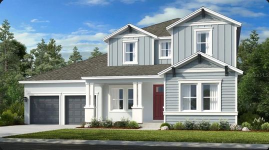 New construction Single-Family house 15993 Honey Harvest St, Winter Garden, FL 34787 plan Cumberland - image