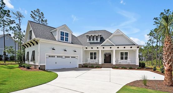 New construction Single-Family house 3214 Moss Hammock Wynd, Southport, NC 28461 plan Jonesport - image