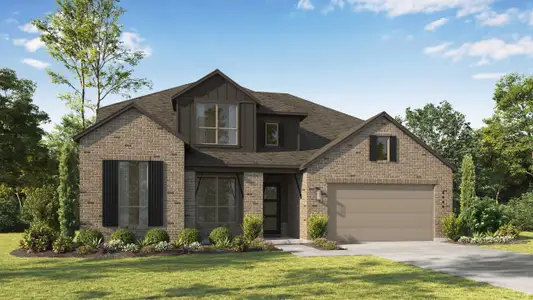 New construction Single-Family house Schertz, TX 78108 plan Sheffield Plan - image