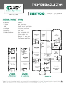 New construction Single-Family house 429 Canvasback Wy, Waller, TX 77484 plan Brentwood - image