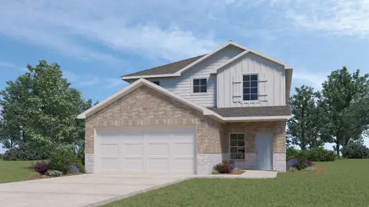 New construction Single-Family house 1941 Arbuckle Dr, Leander, TX 78641 plan The Nicole - image