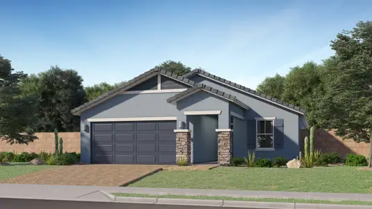 New construction Single-Family house 23431 W Bloch Rd, Buckeye, AZ 85326 plan Coronado Plan 3560 - image