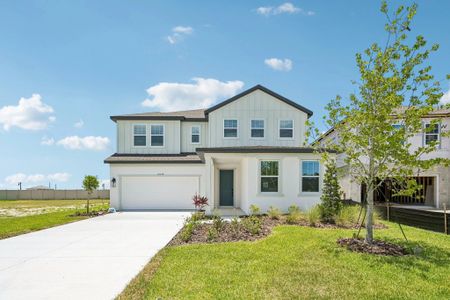 New construction Single-Family house 10139 Hidden Hammock Lp, Parrish, FL 34219 plan Duval - image