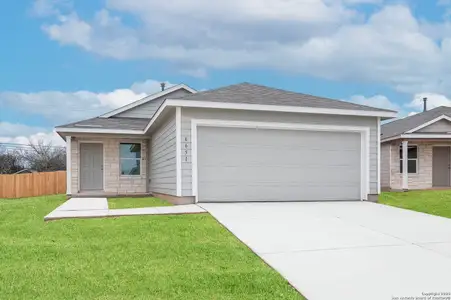 New construction Single-Family house 6937 Dorato Ridge, San Antonio, TX 78223 Collier- photo 0