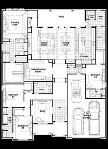 New construction Single-Family house 210 Navarro, Boerne, TX 78006 plan Byron - image