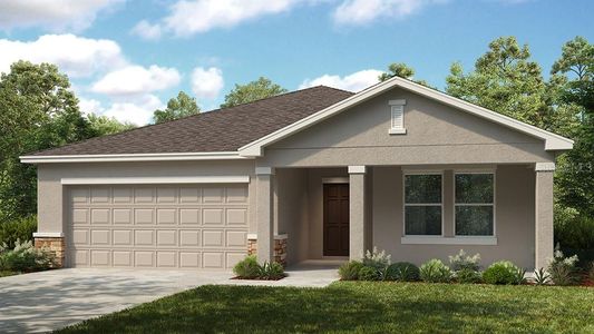 New construction Single-Family house 4517 Ranunculus Street, Lake Hamilton, FL 33851 Magnolia- photo 0