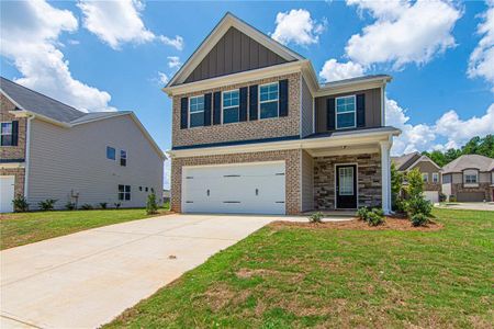 New construction Single-Family house 5513 Keswick Dr, Flowery Branch, GA 30542 plan Peterson - image