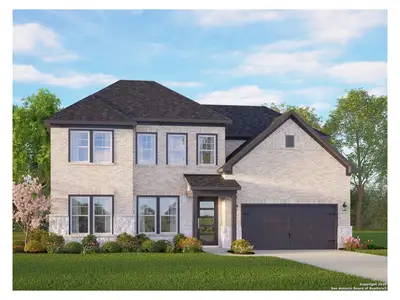 New construction Single-Family house 222 Kari Dr, Castroville, TX 78009 plan The Belmont G - image