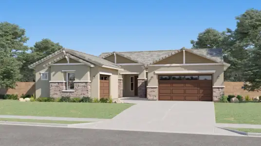 New construction Single-Family house 2788 E Ethelridge Dr, San Tan Valley, AZ 85143 plan Aurora Plan 5580 - image