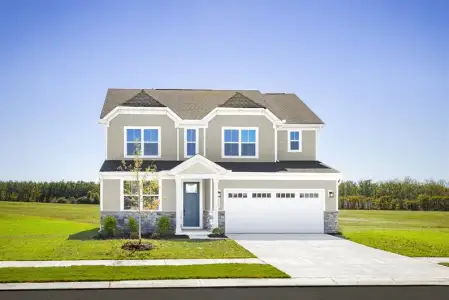 New construction Single-Family house 564 Weathers Creek Rd, Troutman, NC 28166 plan Harrington Bay - image