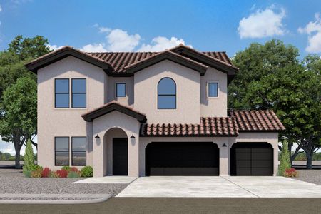 New construction Single-Family house 13424 Emerald Wheel Ave, El Paso, TX 79928 plan Sawgrass - image
