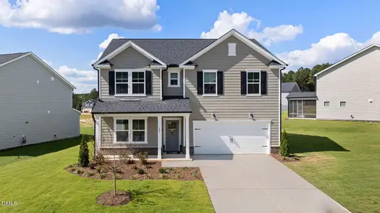 New construction Single-Family house 448 Havannah Rd, Garner, NC 27529 plan Hampton - image