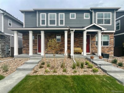 New construction Duplex house 9868 Bahama Street, Commerce City, CO 80022 Muirfield- photo 0