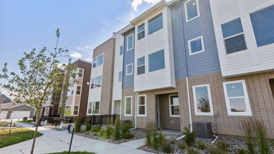 New construction Townhouse house 14261 Currant St, Broomfield, CO 80020 plan Antora - image