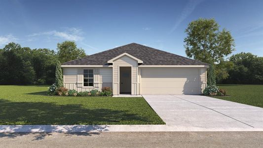 New construction Single-Family house 309 Seratoga St, Corsicana, TX 75110 plan X40J Justin - image
