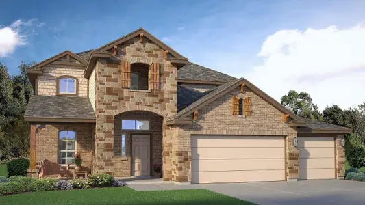 New construction Single-Family house 14102 Carsten Lp, Salado, TX 76571 plan Sonoma - image