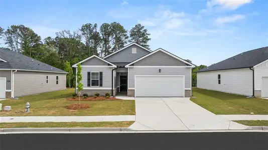 New construction Single-Family house 8601 Secretariat Dr, Lithonia, GA 30058 Macon- photo 0