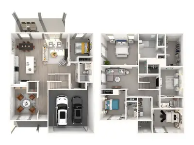 New construction Single-Family house 2209 Oak Shade Pl, Apopka, FL 32712 plan Floyd - image