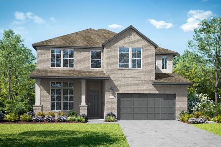 New construction Single-Family house 10925 Amistad Ln, Manor, TX 78653 plan Garner - image