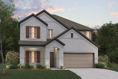 New construction Single-Family house 1125 S Hill Dr, Crowley, TX 76036 plan Harrison - Smart Series - image