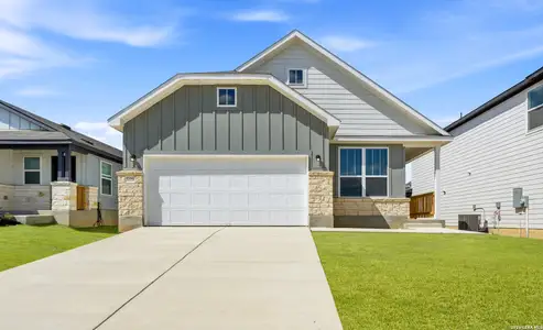 New construction Single-Family house 5119 Flight Sail, San Antonio, TX 78245 plan Chatfield - image
