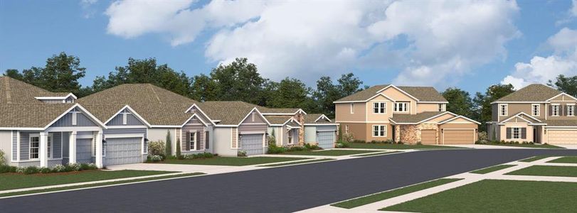 New construction Single-Family house 749 Tundra Lp, Groveland, FL 34736 plan Independence - image