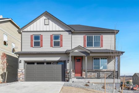 New construction Single-Family house 27451 E Cedar Ave, Aurora, CO 80018 HENLEY- photo 0