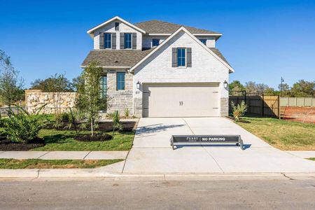 New construction Single-Family house 201 Menlo Bnd, Liberty Hill, TX 78642 2392W- photo 0