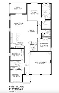 New construction Single-Family house 112 Venetian Palms Blvd, New Smyrna Beach, FL 32168 plan Kingsley - image
