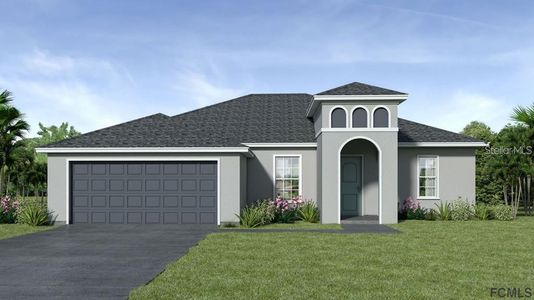 New construction Single-Family house 4 Rymen Lane, Palm Coast, FL 32164 - photo 0