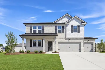 New construction Single-Family house 3765 Aiyana Wy, Bethlehem, GA 30620 plan Portland - image