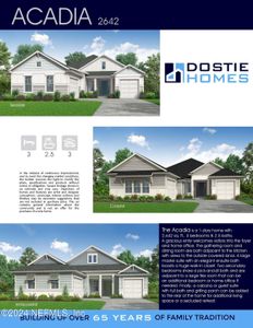 New construction Single-Family house 222 Illumination Drive, Ponte Vedra, FL 32081 Acadia- photo 0 0