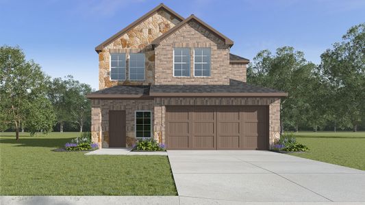 New construction Single-Family house Fort Worth, TX 76120 plan Hanna - image