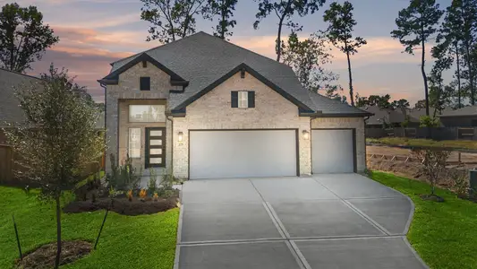 New construction Single-Family house 275 Mallrads Rim Dr, Willis, TX 77318 plan Durham - image