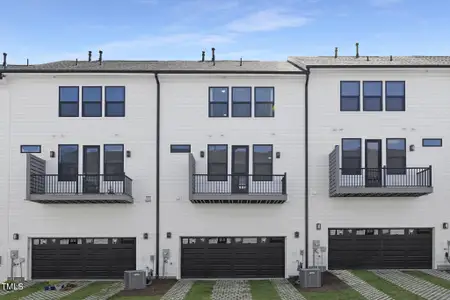 New construction Townhouse house 344 Church St, Morrisville, NC 27560 plan Luna - Midtown Collection - image