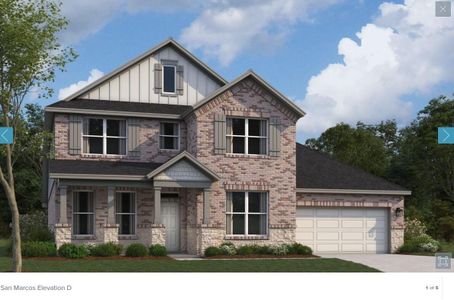 New construction Single-Family house 3909 Waxahachie Rd, Leander, TX 78641 San Marcos - Classic Series- photo 0 0