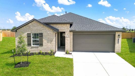 New construction Single-Family house 4028 Waving Willow Way, Rosenberg, TX 77469 BURNET- photo 0