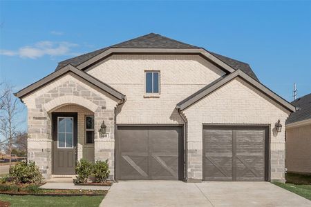 New construction Single-Family house 148 Ashbrook St, Little Elm, TX 75068 plan Linwood - image