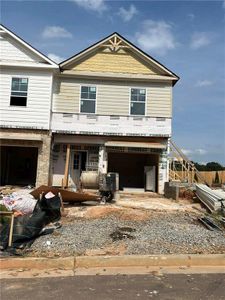 New construction Townhouse house 49 Creekside Commons Dr, Hoschton, GA 30548 - image