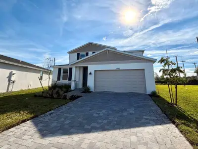 New construction Single-Family house 5445 Hampton Park Cir, Vero Beach, FL 32966 plan Orchid - image