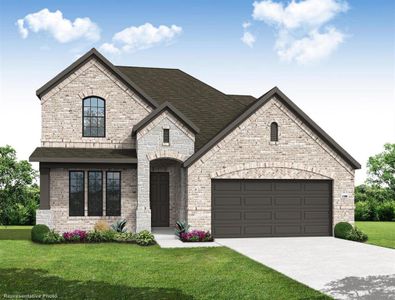 New construction Single-Family house 4045 Westfork Wy, Springtown, TX 76082 plan The Bradford - image