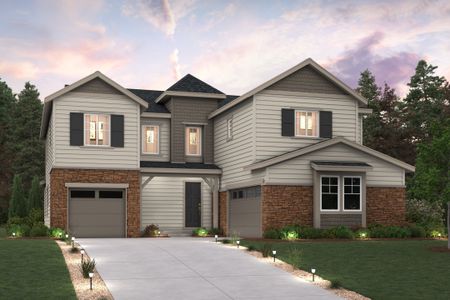 New construction Single-Family house 10710 Hanging Lake Pl, Parker, CO 80138 null- photo 2 2