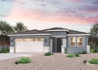 New construction Single-Family house 30103 W Aster Dr, Maricopa, AZ 85396 plan Champlain - image