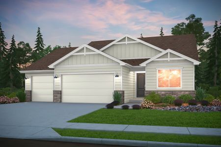 New construction Single-Family house 6315 Steppes Wy, Loveland, CO 80538 plan Thompson - image