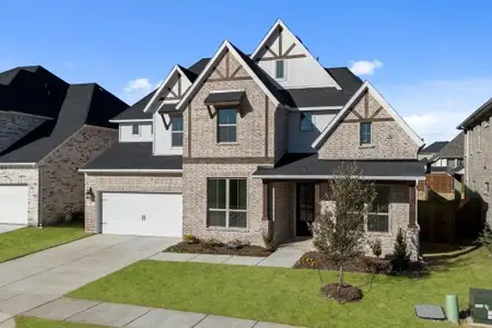 New construction Single-Family house 705 Squill Rd, Fort Worth, TX 76247 plan Haskell II - image