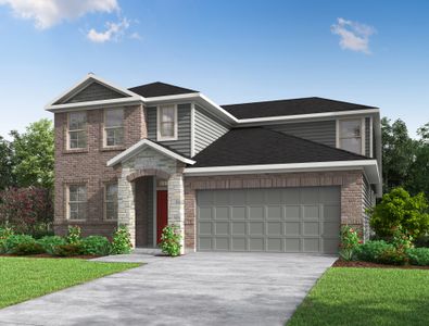 New construction Single-Family house 205 Rose Laurel Dr, Alvin, TX 77511 plan Cascade - image